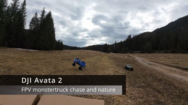 FPV monstertruck chase and nature - DJI Avata 2 #dji #djiavata2 #fpvchase