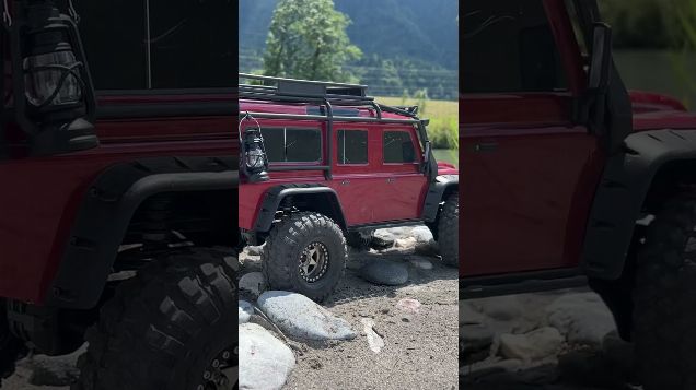 fun at the beach, austrian style03 - Traxxas TRX 4 Defender #traxxas #traxxasdefender #trx4defender