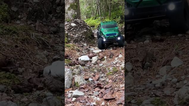 green crawling time06 - ECX Barrage Gen2 #barrage #rcoffroad #rccrawler